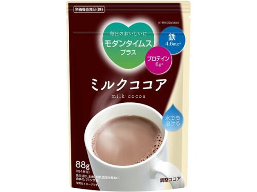 JAN 4904003028541 UCC ヒルス モダンタイムスプラス ミルクココア 88g 日本ヒルスコーヒー株式会社 水・ソフトドリンク 画像