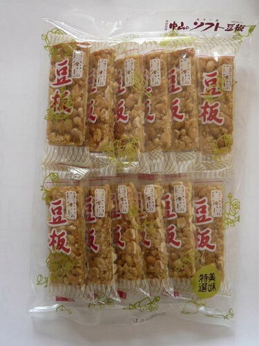 JAN 4904029001016 中山製菓 豆板 12枚 中山製菓株式会社 スイーツ・お菓子 画像