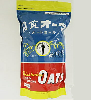 JAN 4904075000148 日本食品製造 日食オーツ 4メッシュ 1000g 日本食品製造合資会社 食品 画像