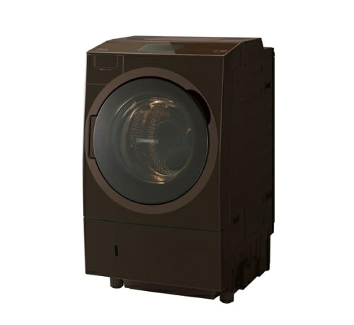 JAN 4904530404238 TOSHIBA ZABOON ドラム式洗濯乾燥機  TW-127X8R(T) 東芝ライフスタイル株式会社 家電 画像