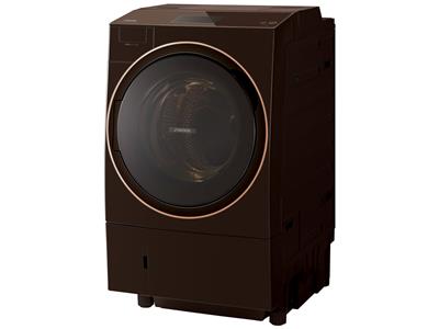 JAN 4904530404412 TOSHIBA ドラム式洗濯乾燥機 ZABOON TW-127X9L(T) 東芝ライフスタイル株式会社 家電 画像