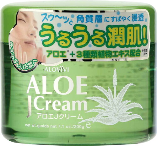 JAN 4904722200167 アロヴィヴィ アロエJクリーム(200g) 東京アロエ株式会社 美容・コスメ・香水 画像