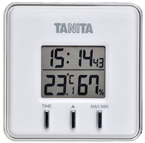JAN 4904785555006 タニタ デジタル温湿度計 TT550WH(1台) 株式会社タニタ インテリア・寝具・収納 画像