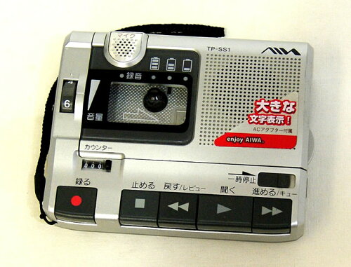 JAN 4905524202281 ソニー テープレコーダー aiwa TP-SS1 ソニーグループ株式会社 TV・オーディオ・カメラ 画像