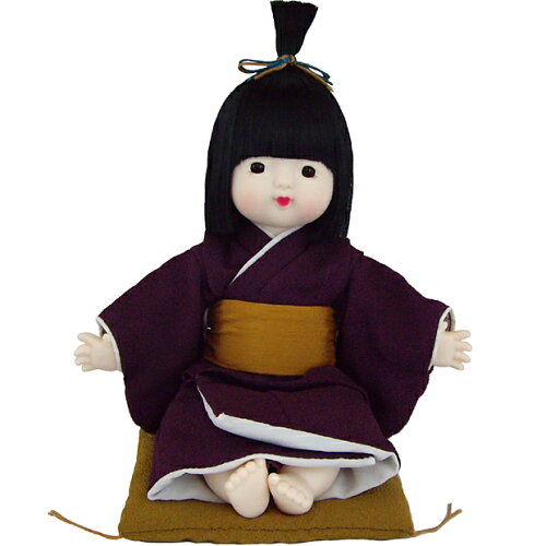 JAN 4905581060176 (日本人形)京おさな 男の子 パープル 株式会社オオイケ おもちゃ 画像