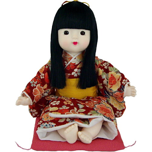 JAN 4905581060275 (日本人形)京おさな 女の子 花ちらし 株式会社オオイケ おもちゃ 画像