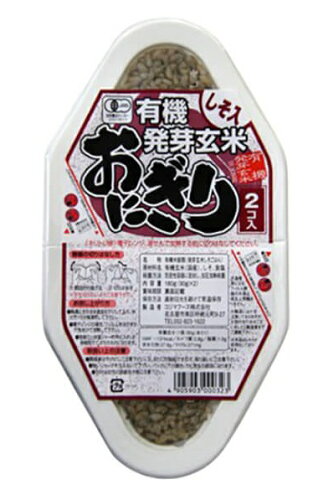 JAN 4905903000323 コジマ 有機発芽玄米おにぎり・しそ 21757(90g*2コ入) コジマフーズ株式会社 食品 画像