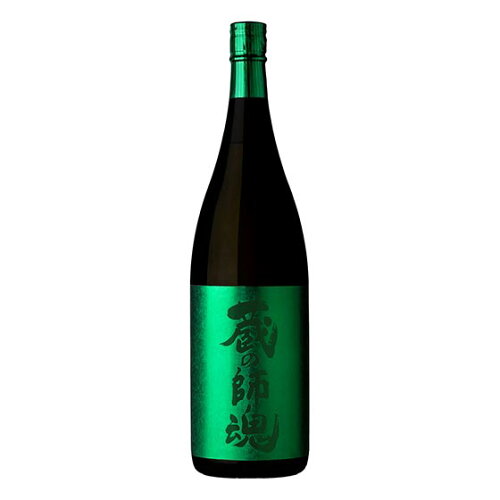 JAN 4905991031254 蔵の師魂 乙類25° The Green 芋 1.8L 小正醸造株式会社 日本酒・焼酎 画像