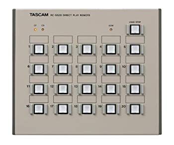 JAN 4907034113125 ティアック ダイレクトプレイリモートコントローラー TASCAM RC-SS20 /RC-SS20 ティアック株式会社 楽器・音響機器 画像