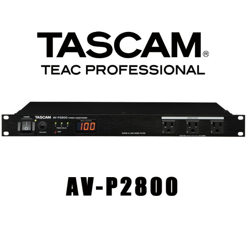 JAN 4907034121144 TEAC パワーディストリビューター AV-P2800 ティアック株式会社 楽器・音響機器 画像