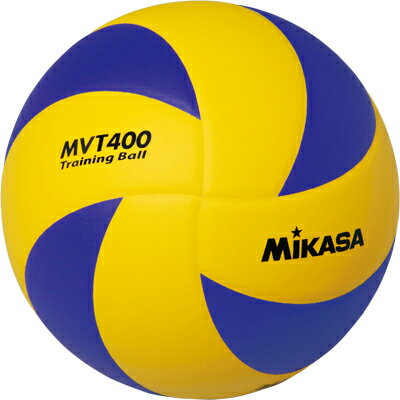 JAN 4907225001224 MIKASA ミカサ バレーボール トレーニングボール 4号 MVT400 黄/青 株式会社ミカサ スポーツ・アウトドア 画像