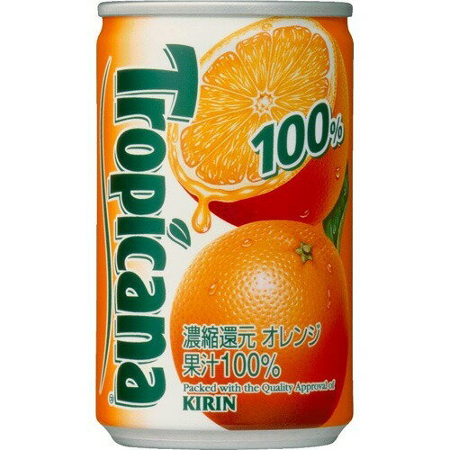 JAN 4909411007416 トロピカーナ 100％ジュース オレンジ(160g*30本入) キリンビバレッジ株式会社 水・ソフトドリンク 画像