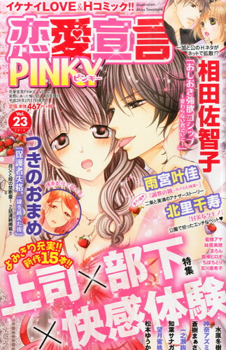 JAN 4910151660441 恋愛宣言PINKY (ピンキー) Vol.23 2014年 04月号 [雑誌]/大都社 本・雑誌・コミック 画像