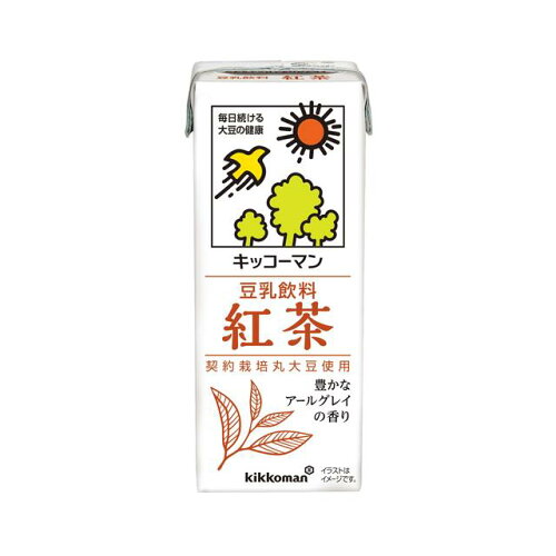 JAN 4930726100301 豆乳飲料　紅茶 キッコーマンソイフーズ株式会社 水・ソフトドリンク 画像