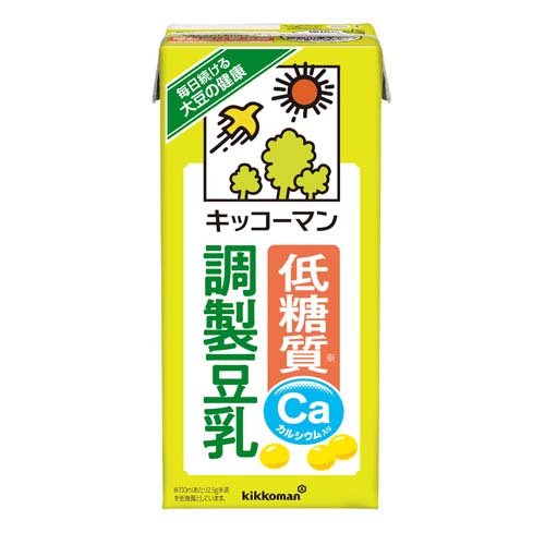 JAN 4930726102091 キッコーマン 低糖質 調製豆乳L(1L*6本入) キッコーマンソイフーズ株式会社 水・ソフトドリンク 画像
