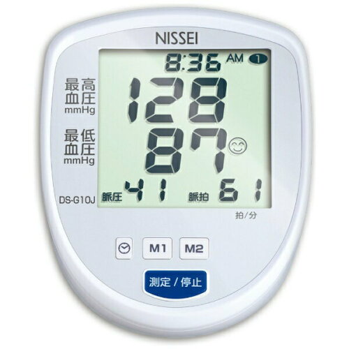 JAN 4931140012270 日本精密測器｜NISSEI 血圧計 DS-G10J 上腕 カフ 式 日本精密測器株式会社 医薬品・コンタクト・介護 画像
