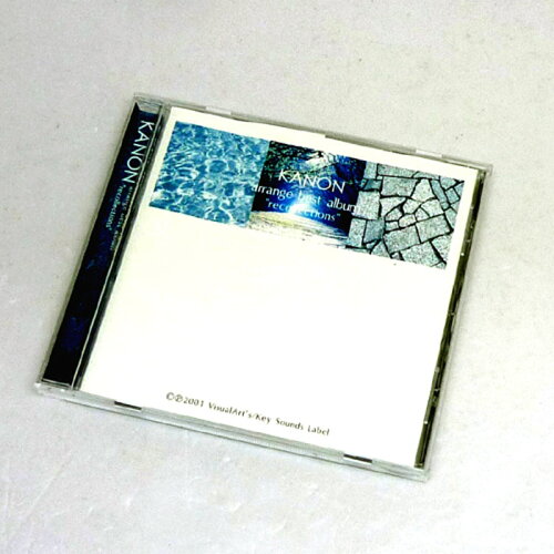 JAN 4933032002505 recollections－Kanon arrange best album－ 株式会社ビジュアルアーツ CD・DVD 画像