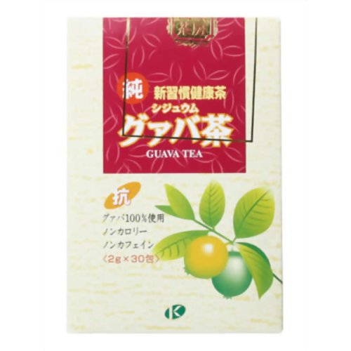 JAN 4935211851683 高級茶房 純 新習慣健康茶 シジュウム グァバ茶 30包 有限会社恵成商事 水・ソフトドリンク 画像