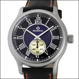 JAN 4937996002038 マーシャル MARSHAL MARSHAL MRZ005-LSBL メンズ ブルー ウォッチ 腕時計 #100441-00-01 株式会社サン・フレイム 腕時計 画像