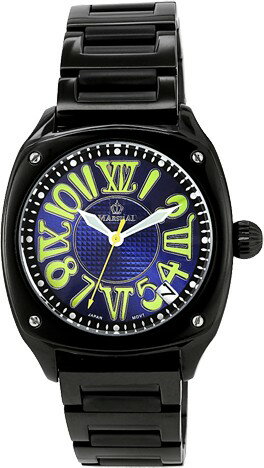 JAN 4937996002144 MARSHAL/マーシャル MRZ007-MBBL ブラックブルー 株式会社サン・フレイム 腕時計 画像