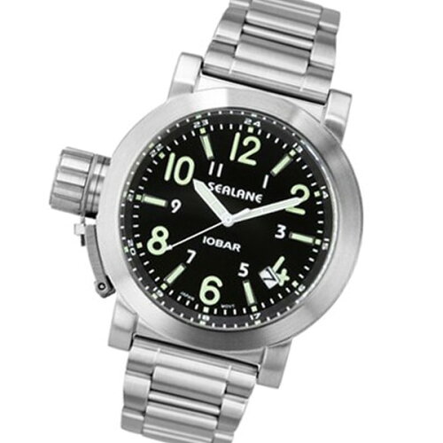 JAN 4937996041082 シーレーン 腕時計 メンズ 10気圧防水ウォッチ アナログ SEALANE シ・レーン ホワイト 株式会社サン・フレイム 腕時計 画像