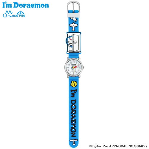 JAN 4937996314063 3Dベルト ウォッチ 腕時計 ドラえもん I’m Doraemon ブルー 株式会社サン・フレイム 腕時計 画像