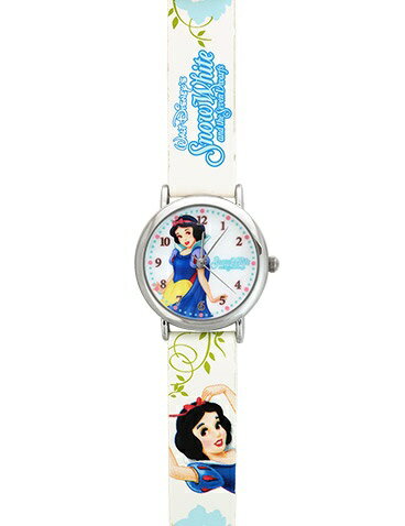 JAN 4937996366505 サンフレイム｜SUNFLAME キャラクター腕時計 ディズニー 白雪姫 WD-S09-SW ホワイト 株式会社サン・フレイム 腕時計 画像