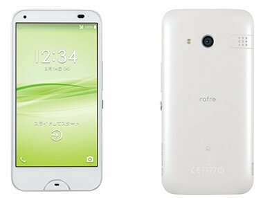 JAN 4941787060046 KYOCERA rafre KYV40 クリアホワイト KDDI株式会社 スマートフォン・タブレット 画像