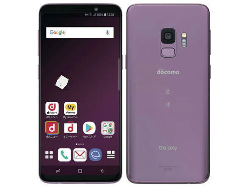 JAN 4942857201031 SAMSUNG Galaxy S9 SC-02K Lilac Purple 株式会社NTTドコモ スマートフォン・タブレット 画像