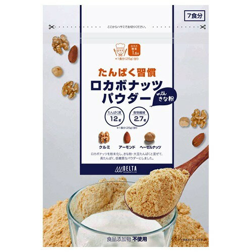 JAN 4945329114990 たんぱく習慣 ロカボナッツパウダーwithきな粉(175ｇ) 株式会社デルタインターナショナル 食品 画像