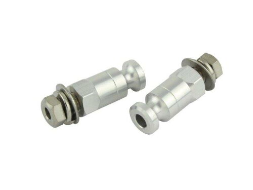 JAN 4945716000219 POSH Faith 8mm カラーウィンカーステー SILVER ロングボルト 010202-03 ポッシュフェイス株式会社 車用品・バイク用品 画像