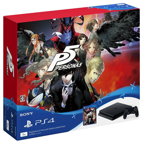 JAN 4948872447249 PlayStation 4 Persona5 Starter Limited Pack/PS4/CUHJ10012/C 15才以上対象 株式会社ソニー・インタラクティブエンタテインメント テレビゲーム 画像