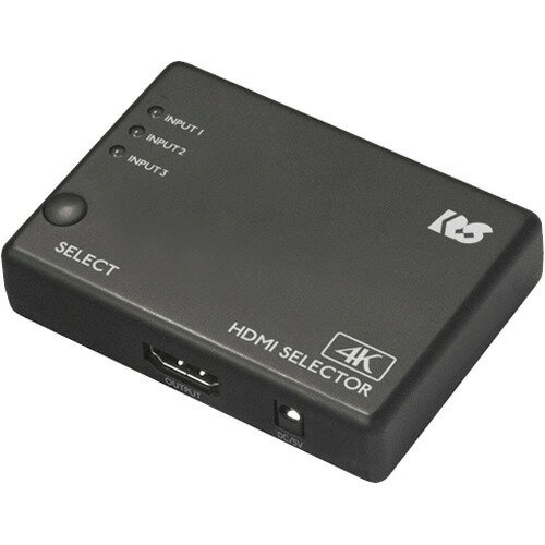 JAN 4949090400849 ラトックシステム 4K60Hz対応 3入力1出力 HDMI切替器 RS-HDSW31-4K(1個) ラトックシステム株式会社 パソコン・周辺機器 画像
