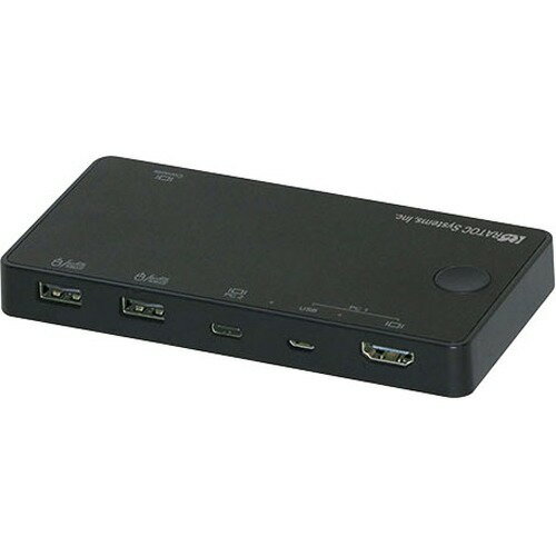 JAN 4949090400986 ラトックシステム 4K HDMIディスプレイ／USBキーボード・マウス パソコン切替器(1台) ラトックシステム株式会社 パソコン・周辺機器 画像