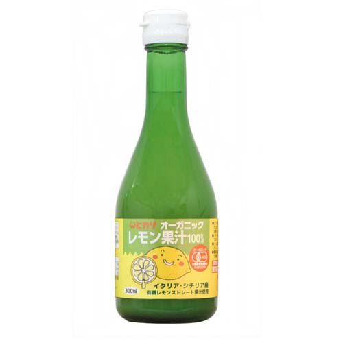 JAN 4952399610246 ヒカリ オーガニックレモン果汁(300ml) 光食品株式会社 食品 画像