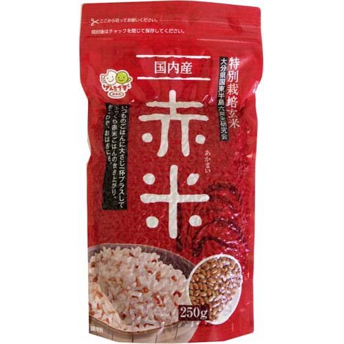 JAN 4953575119775 赤米 特別栽培玄米 雑穀米 ごはん(250g) 株式会社種商 食品 画像