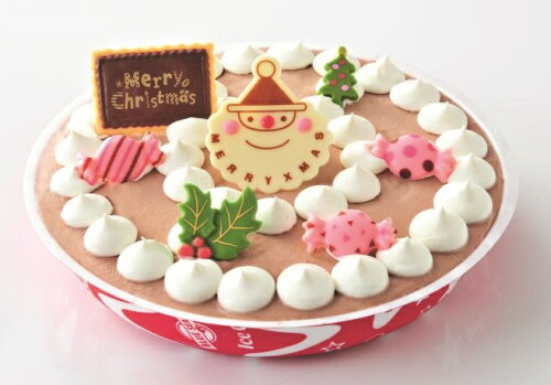 JAN 4954337410031 ブルーシール クリスマスチョコアイスケーキ 1090ml フォーモストブルーシール株式会社 スイーツ・お菓子 画像