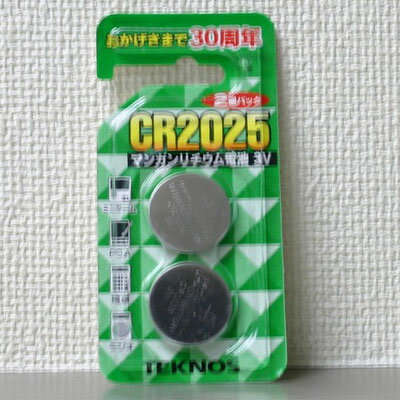 JAN 4955014026927 千住 リチウムボタン電池 CR2025(2S) 株式会社千住 家電 画像