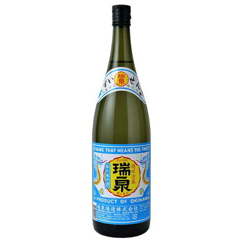 JAN 4955204410253 瑞泉 乙類30゜ 新酒 1.8L 瑞泉酒造株式会社 日本酒・焼酎 画像