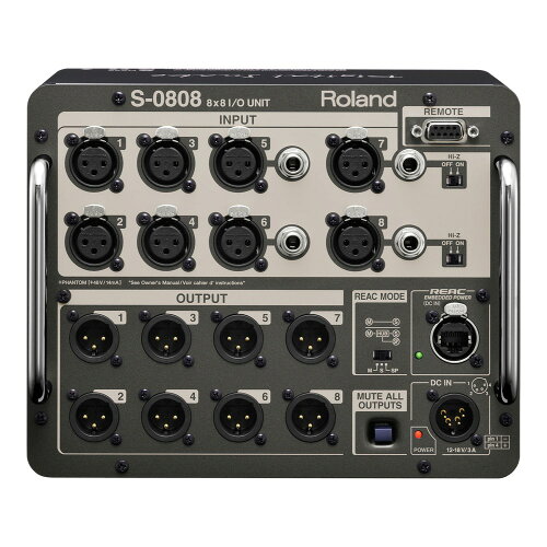 JAN 4957054410919 ローランド 8イン8アウト I/Oユニット Roland　S-0808 ローランド株式会社 楽器・音響機器 画像