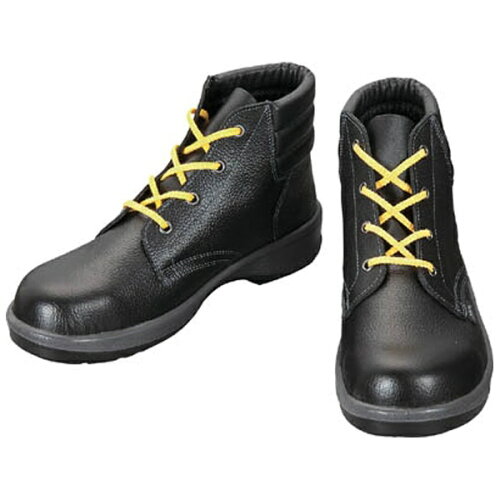JAN 4957520106223 7522S24.5 シモン 静電安全靴 編上靴 黒静電靴 24.5cm 株式会社シモン 花・ガーデン・DIY 画像