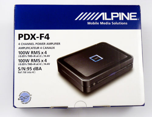 JAN 4958043014026 ALPINE/アルパイン 100W x 4 デジタルアンプ PDX-F4 アルプスアルパイン株式会社 車用品・バイク用品 画像