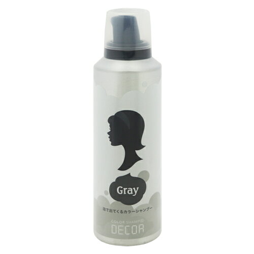JAN 4958181012632 カラーシャンプー デコレ #グレイ 200g イリヤ化学株式会社 美容・コスメ・香水 画像