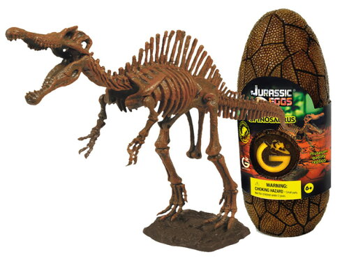 JAN 4958753015108 ヤマサン ジュラシックエッグ恐竜組立キット スピノサウルス CL-196K 1226845 株式会社ヤマサン ホビー 画像