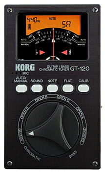JAN 4959112043992 KORG GT-120 ギター・ベース用チューナー 株式会社コルグ 楽器・音響機器 画像