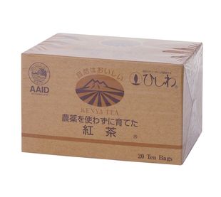 JAN 4961332000853 ひしわ 農薬を使わずに育てた紅茶TBケニア(20袋入) 株式会社菱和園 水・ソフトドリンク 画像