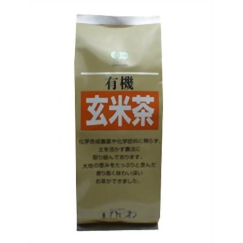 JAN 4961332001737 ひしわ 有機 玄米茶(200g) 株式会社菱和園 水・ソフトドリンク 画像