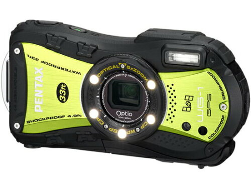 JAN 4961333188000 PENTAX 防水デジタルカメラ Optio WG OPTIO WG-1 GPS GREEN HOYA株式会社 TV・オーディオ・カメラ 画像