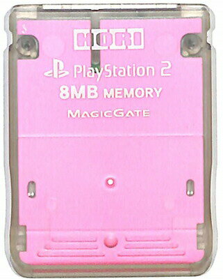 JAN 4961818001152 ホリ プレイステーション2専用 メモリーカード bピンク 株式会社ホリ テレビゲーム 画像