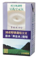 JAN 4963809000854 ヤマキ 成分無調整 豆乳で元気(125ml) ヤマキ醸造株式会社 水・ソフトドリンク 画像